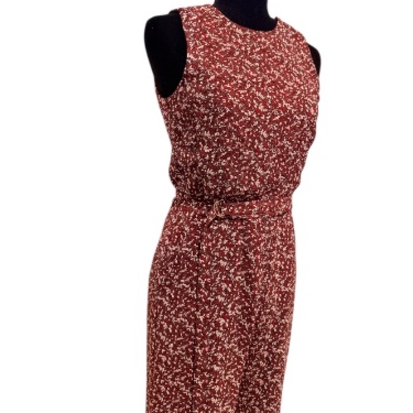 ⭐ Michael Kors Sleeveless Printed Jumpsuit – Size 2 - Picture 5 of 6